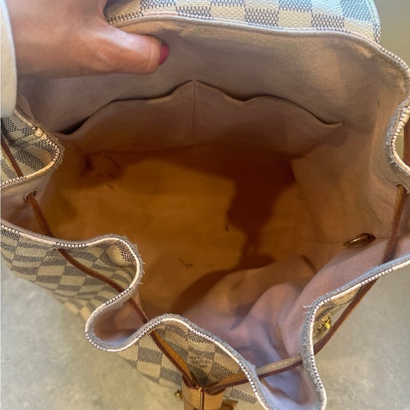 Authentic Louis Vuitton damier azur Backpack - Picture 8 of 11